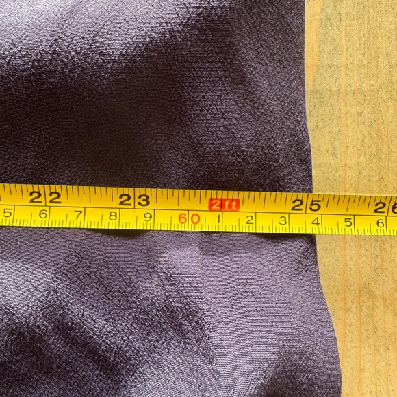 Maeve Navy Sleeveless Dress Size 14 Boho Fringe Hem Keyhole Neck - Picture 9 of 10